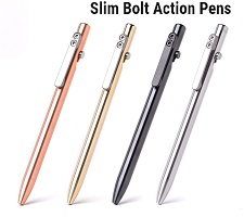 Slim Bolt Action Pens